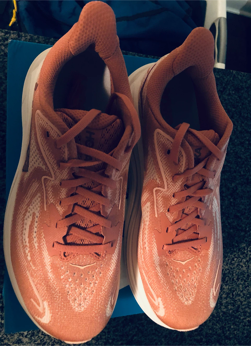 Hoka One One W Clifton 10 Wide Running Shoes - photo 4