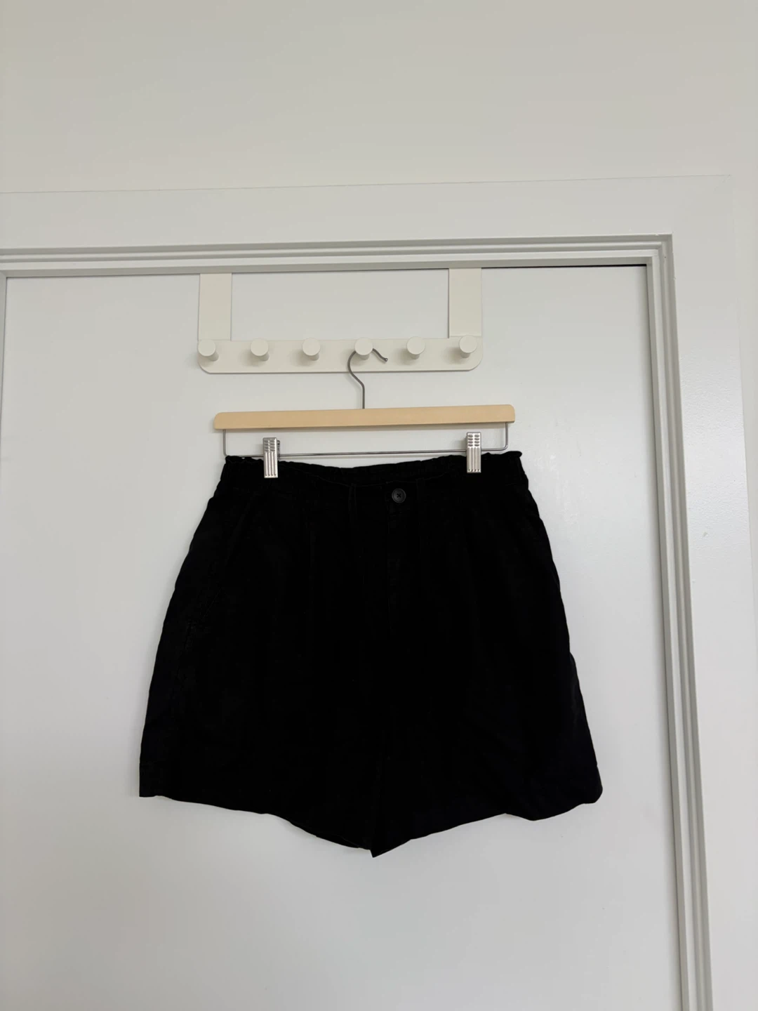 UNIQLO Linen Cotton Shorts Black S/P - photo 2