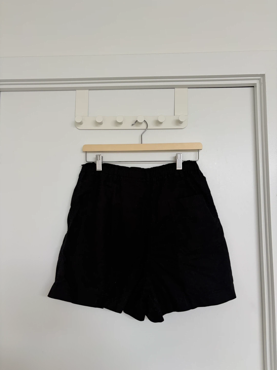 UNIQLO Linen Cotton Shorts Black S/P - photo 4