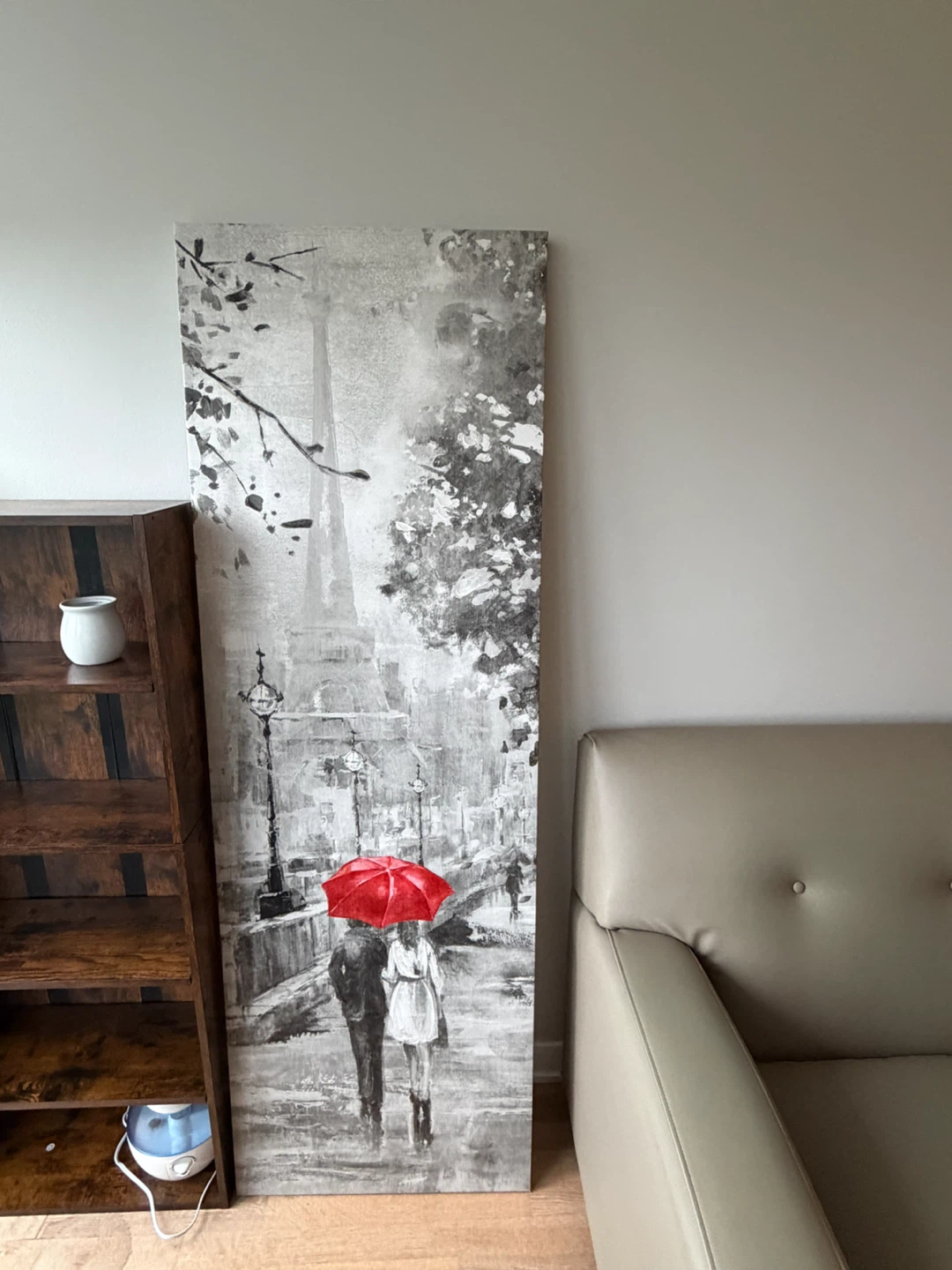 Parisian Scene Canvas Wall Art