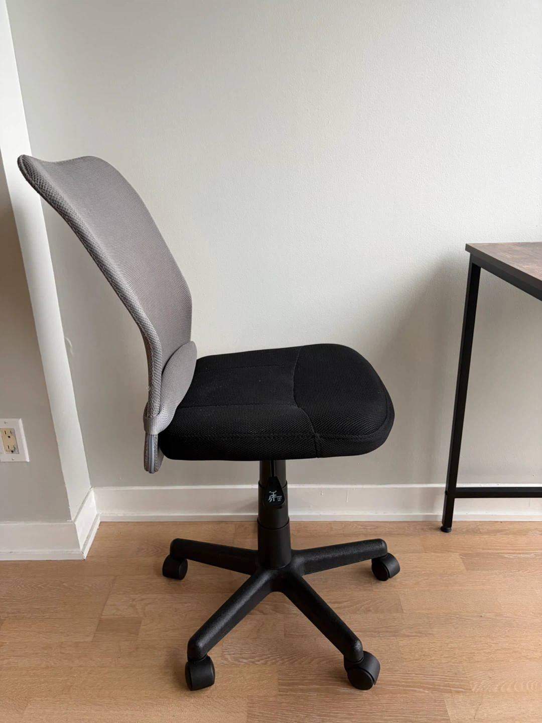Office Desk with Monitor Stand and Swivel Chair - photo 5