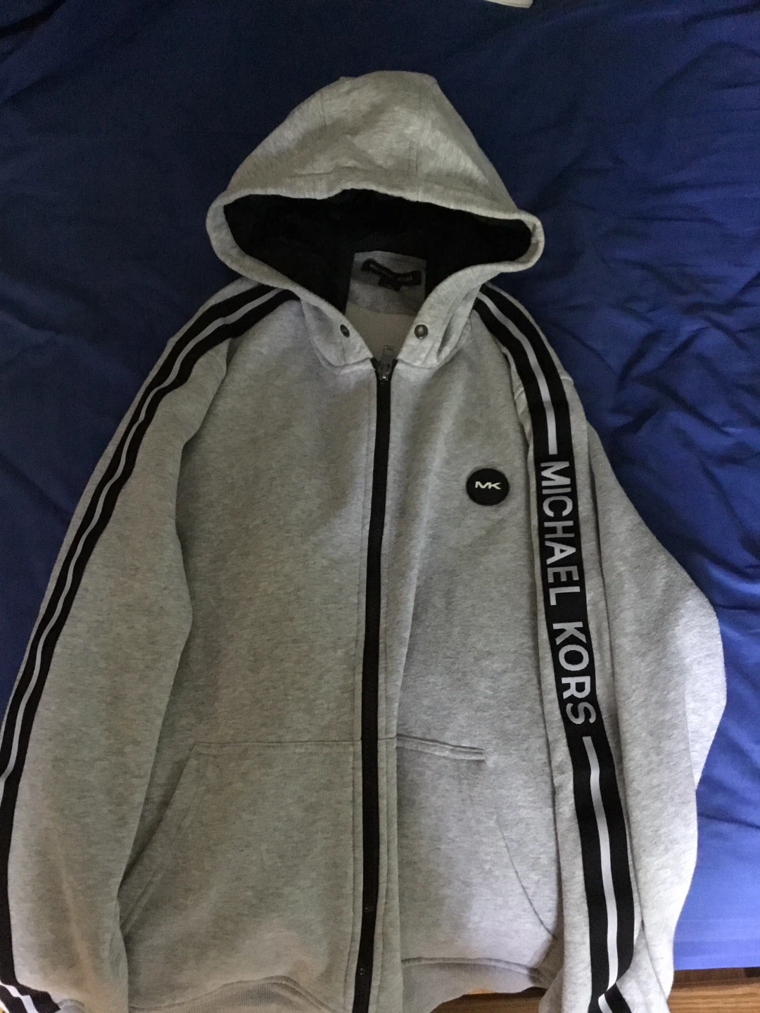 Michael Kors Grey Zip-Up Hoodie XL - photo 2