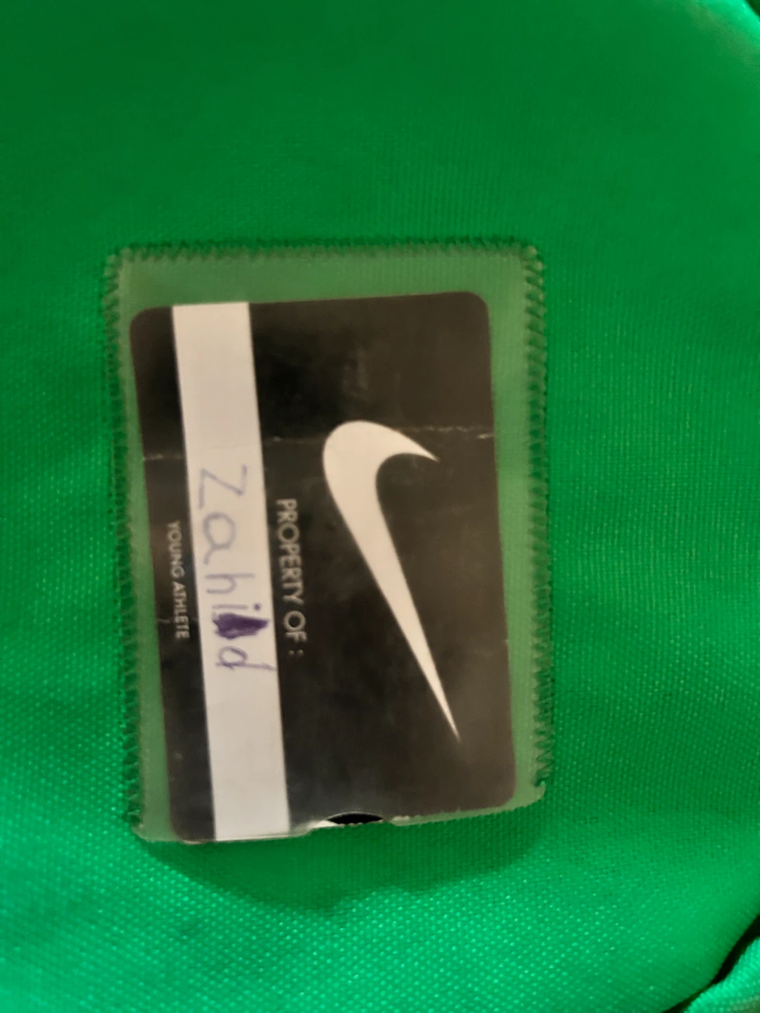 Nike Green & Grey Small Bag with Keychain - photo 4