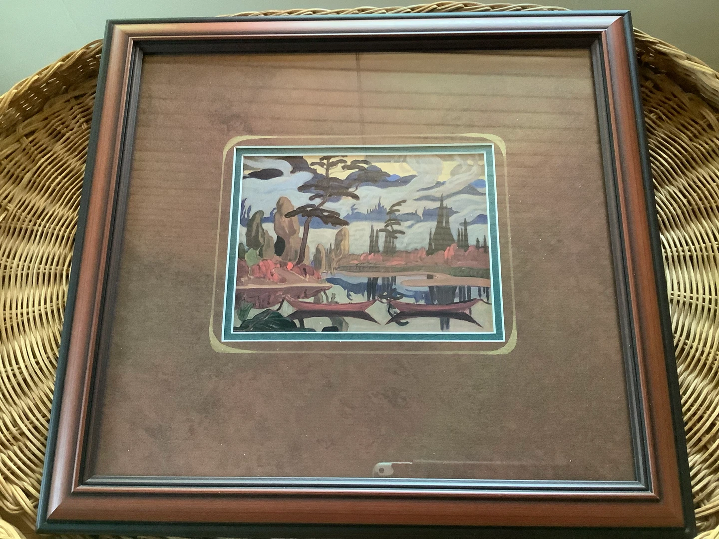 Grp of 7 JEH MacDonald’s Print “Mist Fantasy Sand River Algoma”