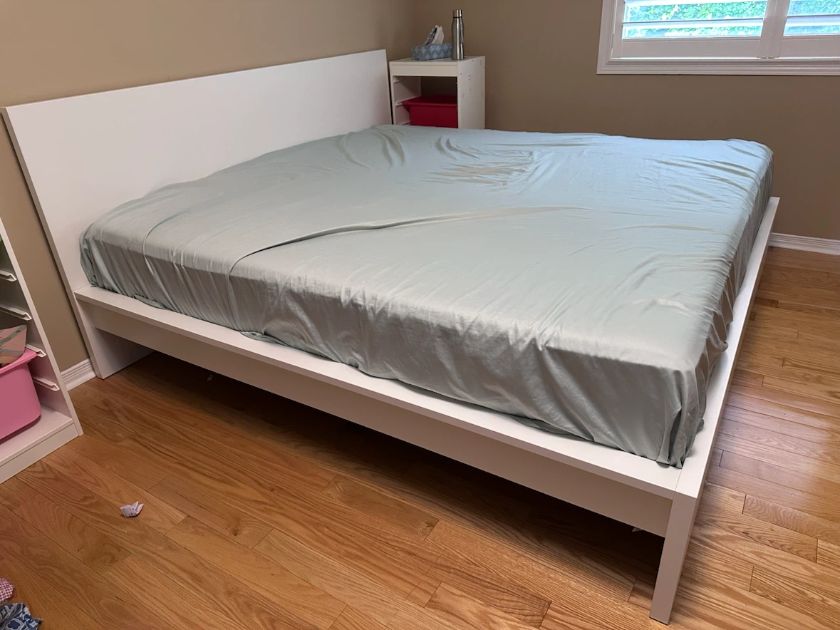 White King IKEA Bed Frame