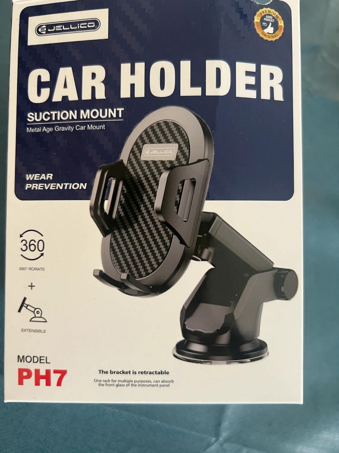 Car Phone Holder Suction Mount - photo 2