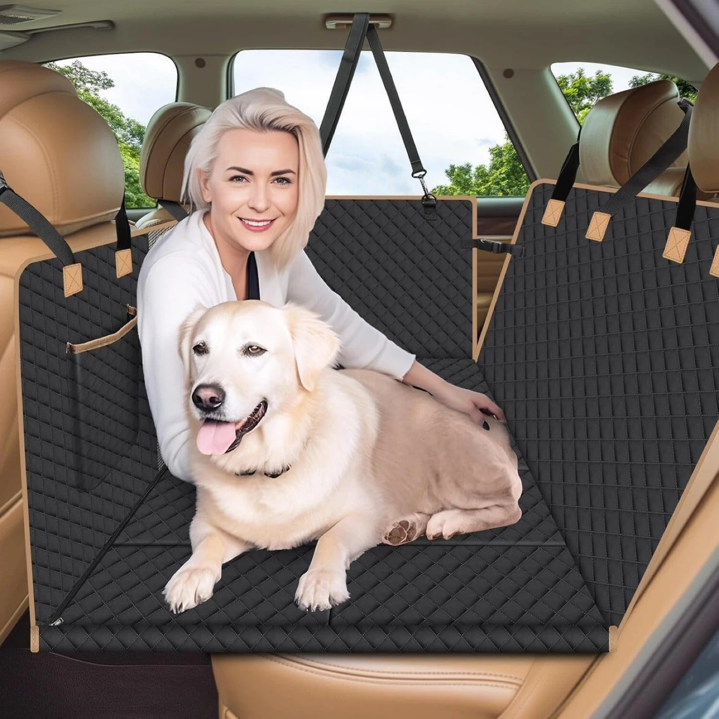 Lekespring Back Seat Extender for pets - BNIB