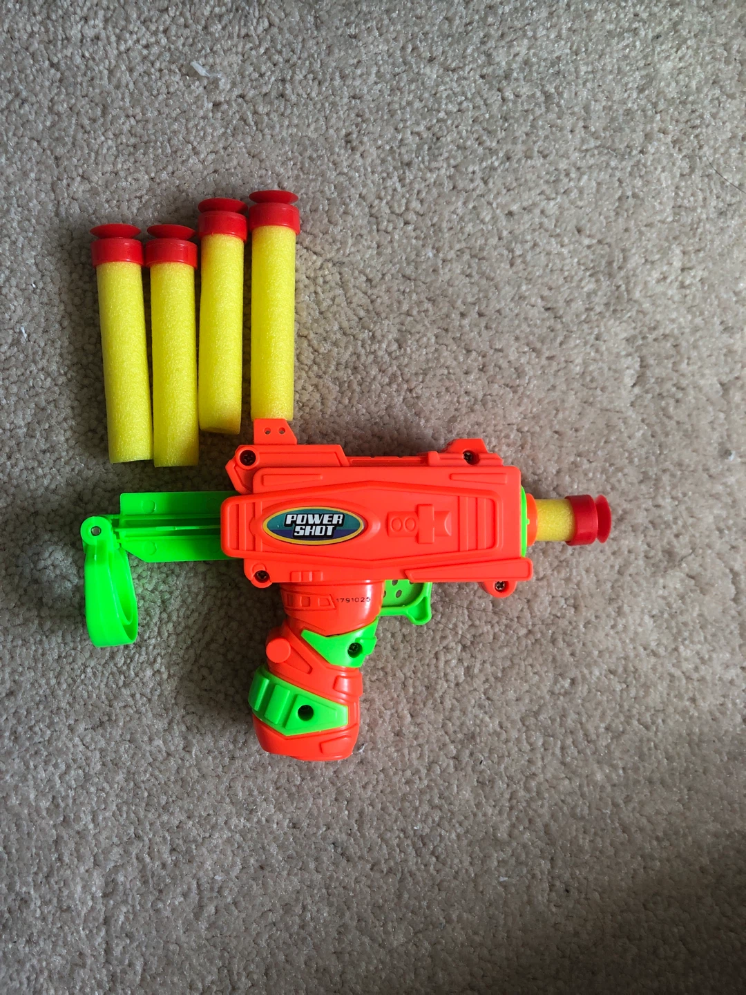 Power Shot Toy Gun with 5 Foam Darts - photo 2