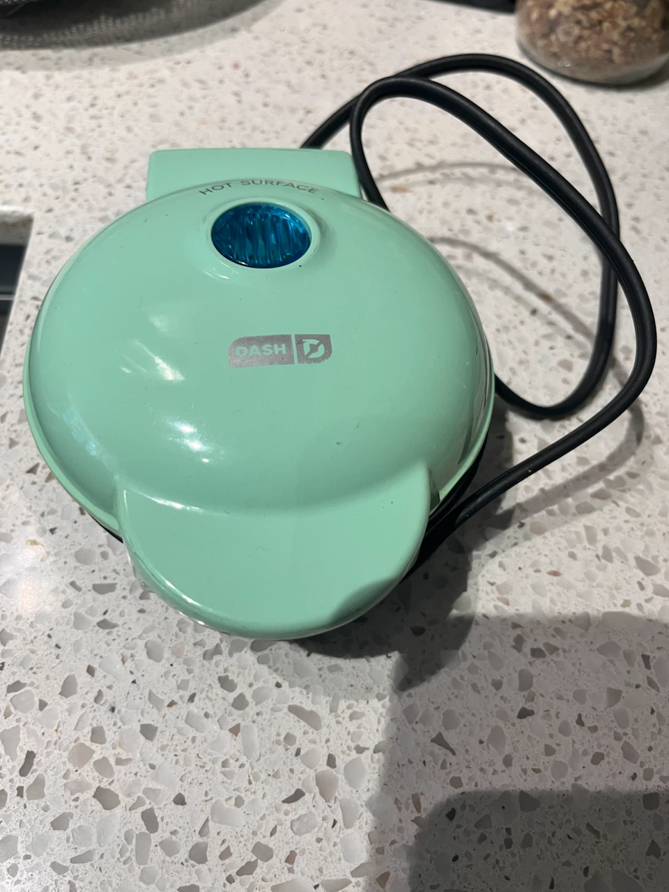 DASH Mini Waffle Maker - Aqua