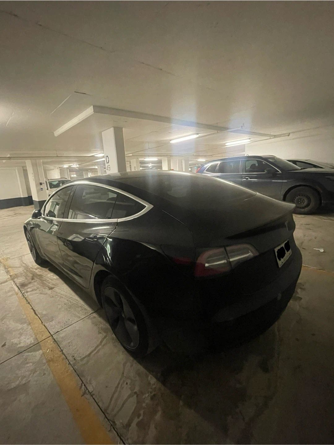 2019 Tesla Model 3 | Black on Black - photo 2