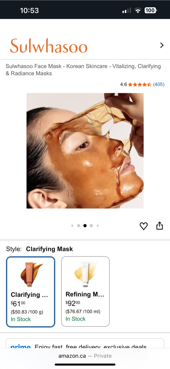 Sulwhasoo Clarifying Mask - photo 2
