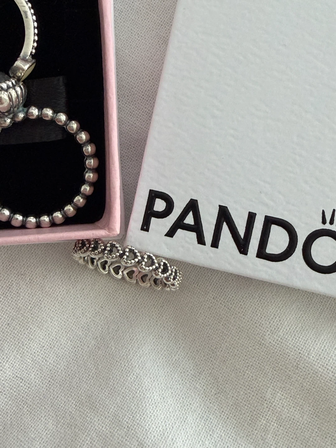 Pandora Band of Hearts Ring Sterling Silver - photo 2
