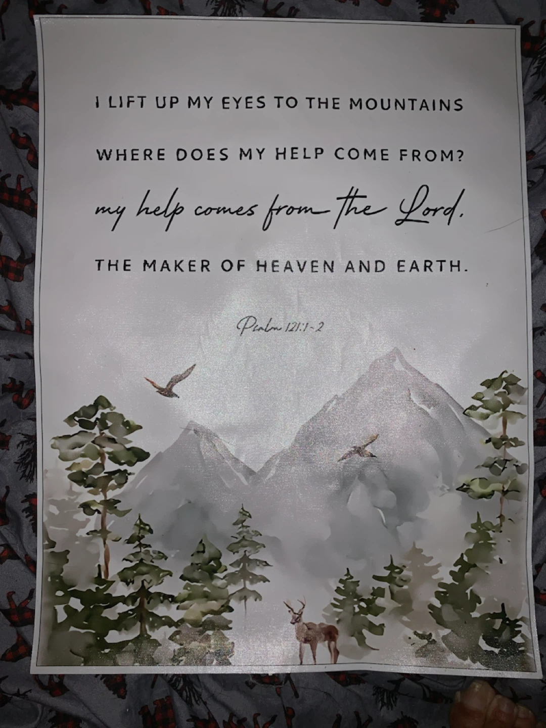 Art-Inspirational religious quote