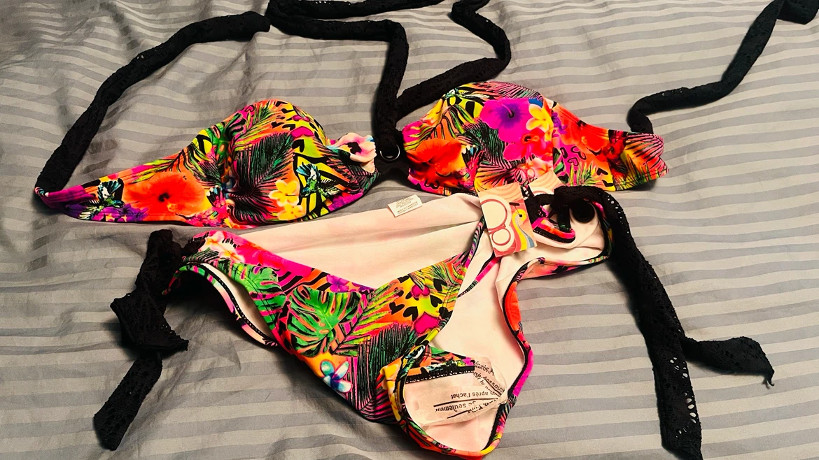 Women's Bikini Set - Tropical Print