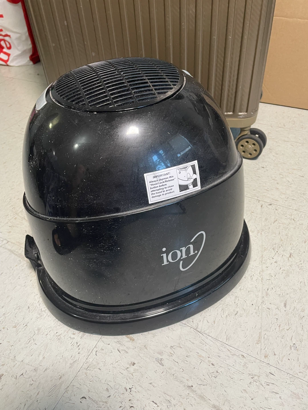 Ion Hooded Bonnet Hair Dryer
