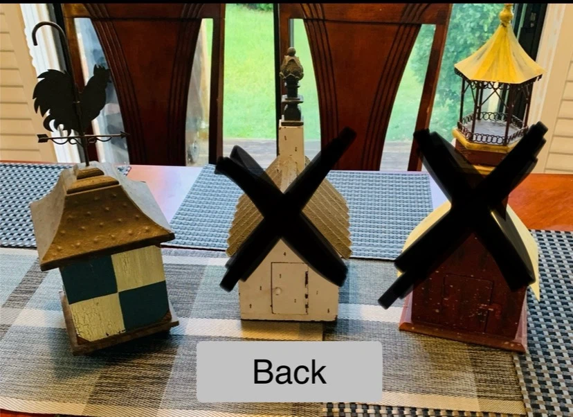 Birdhouse Rustic Garden Patio Decoration - photo 2