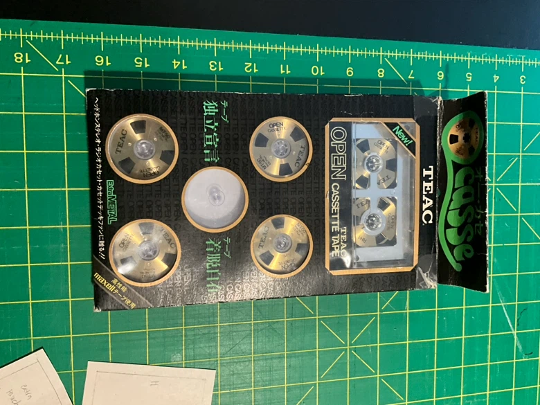 TEAC Open Cassette Tape Set