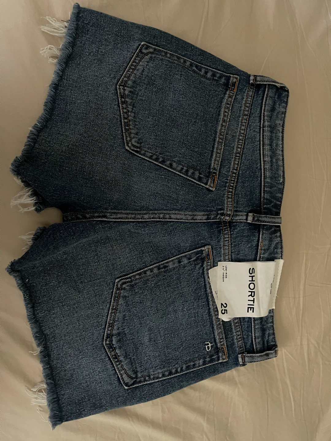 Rag & Bone "Shortie" Denim Shorts Size 25
