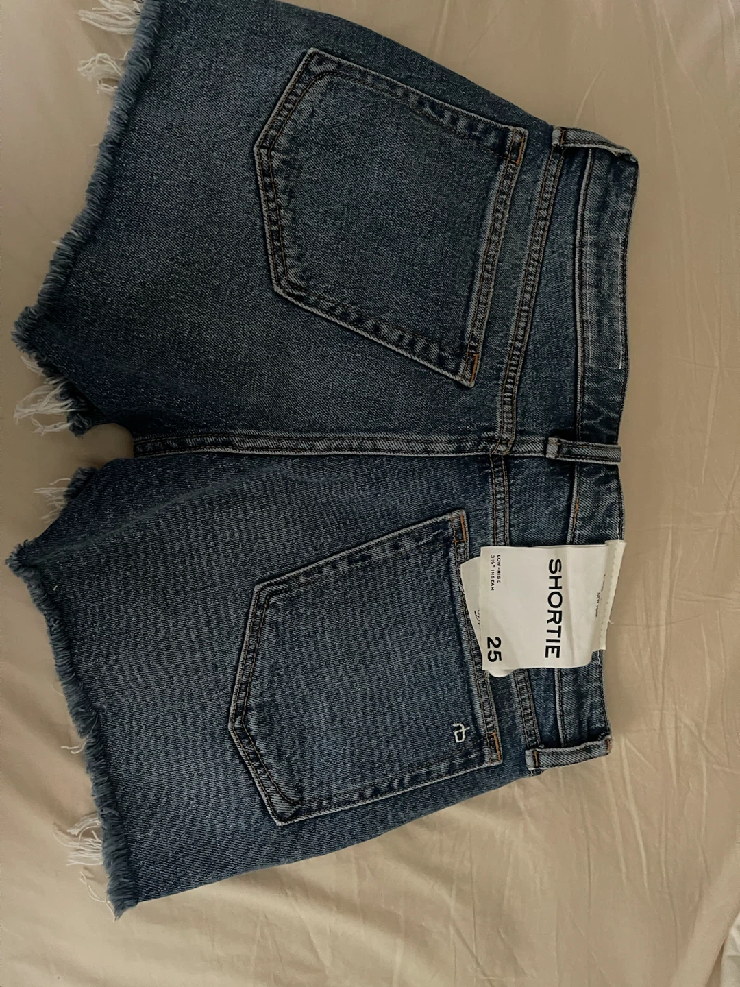 Rag & Bone "Shortie" Denim Shorts Size 25 - photo 2