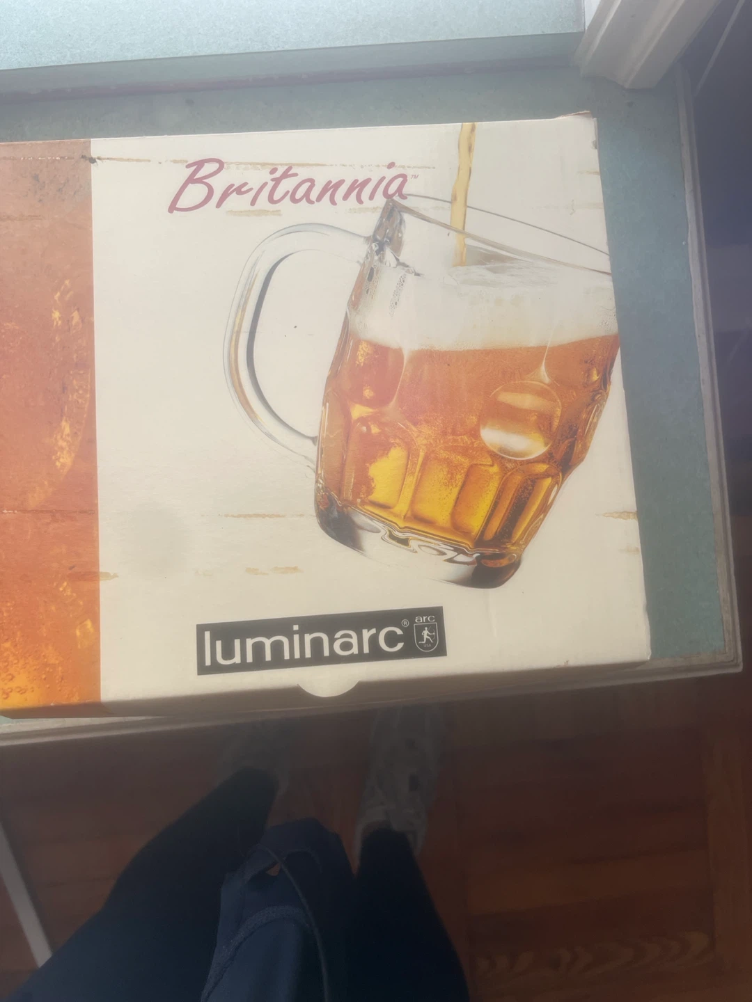 Luminarc Britannia 4-20 oz Beer Mugs