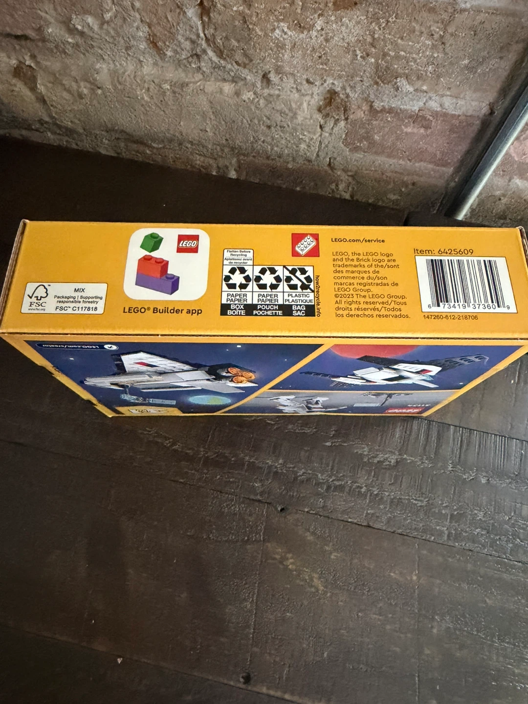 New and sealed LEGO Creator 31134 Space Shuttle Building Toy - photo 2