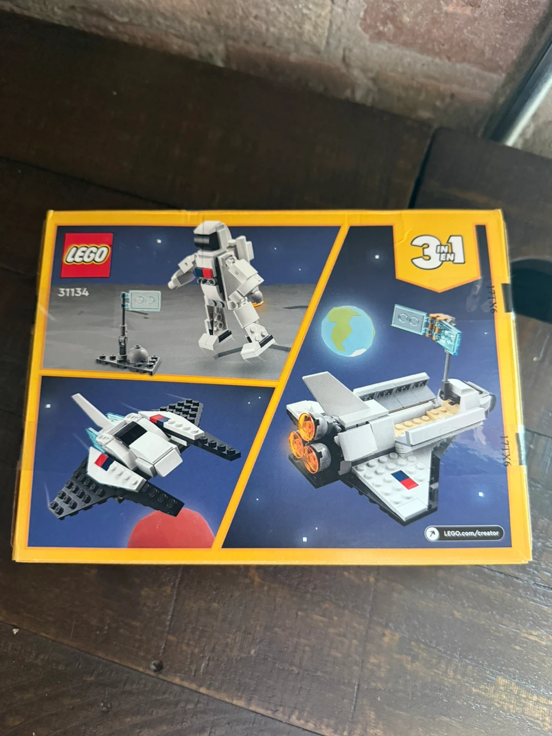 New and sealed LEGO Creator 31134 Space Shuttle Building Toy - photo 3