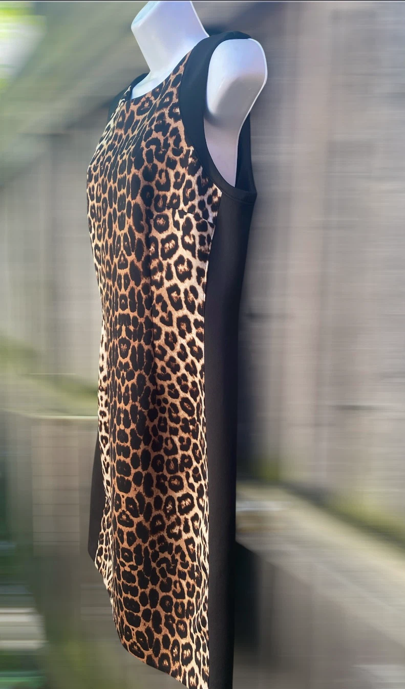Jacob Leopard Print Dress, Size Large - photo 2