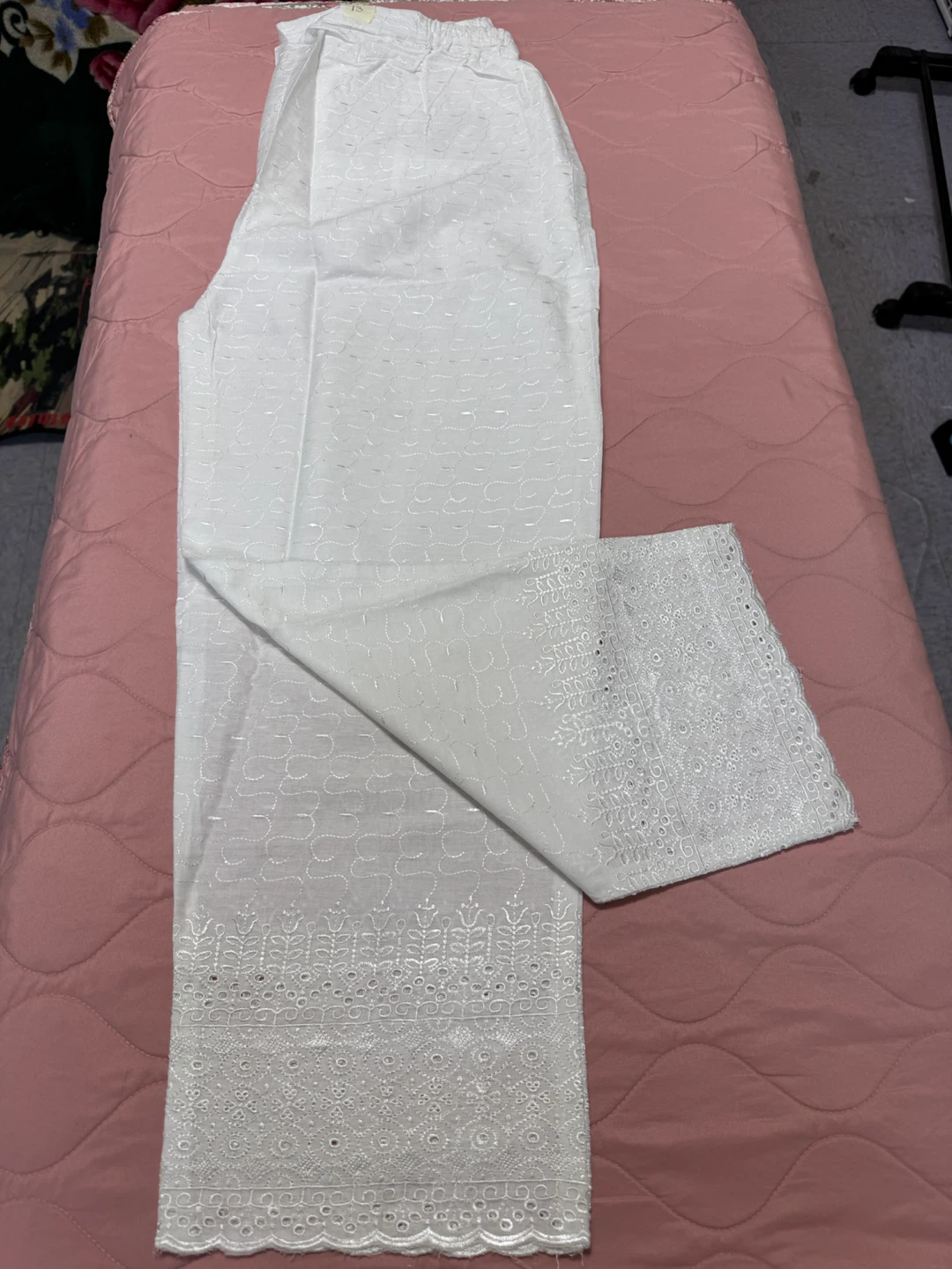 Brand new cotton embroidered pant - photo 2