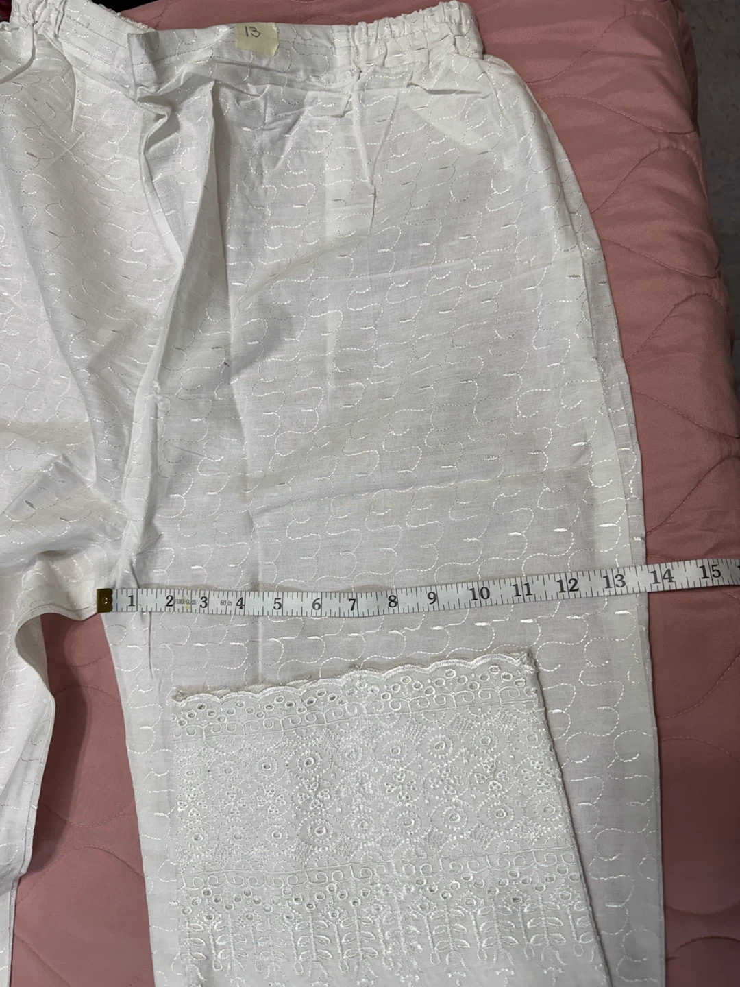 Brand new cotton embroidered pant - photo 5