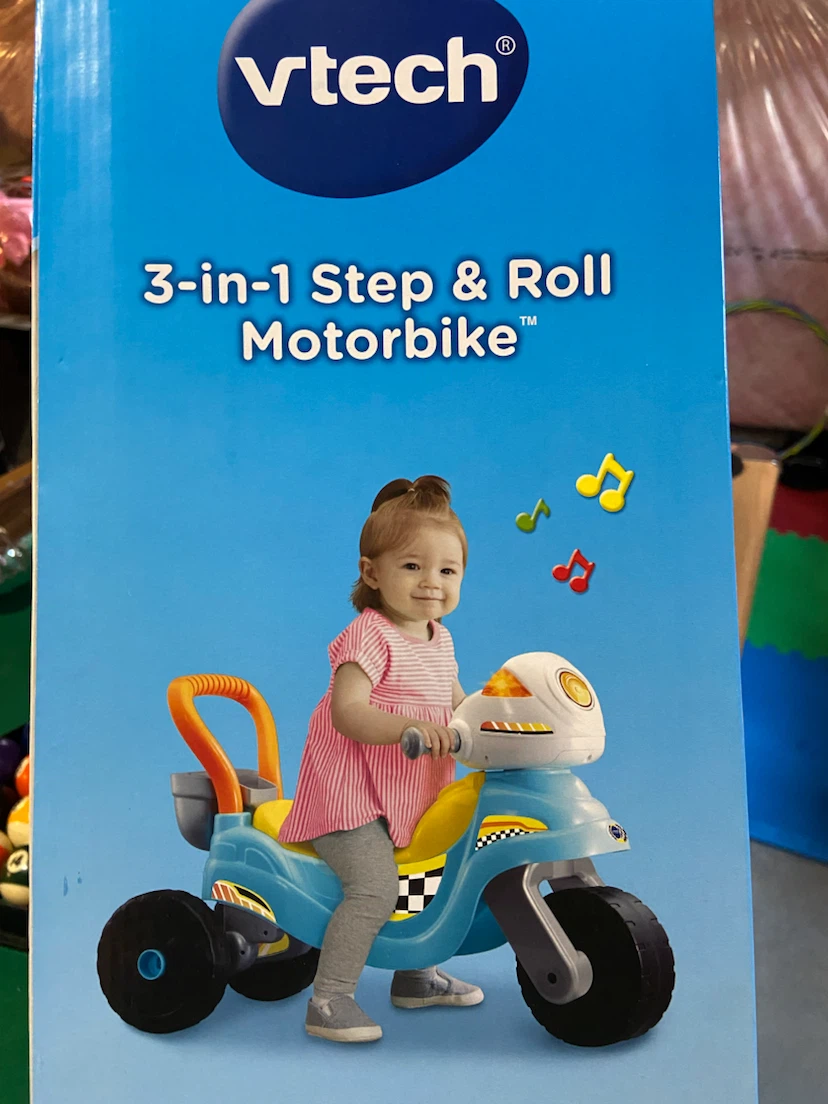 VTech 3-in-1 Step & Roll Motorbike - photo 2