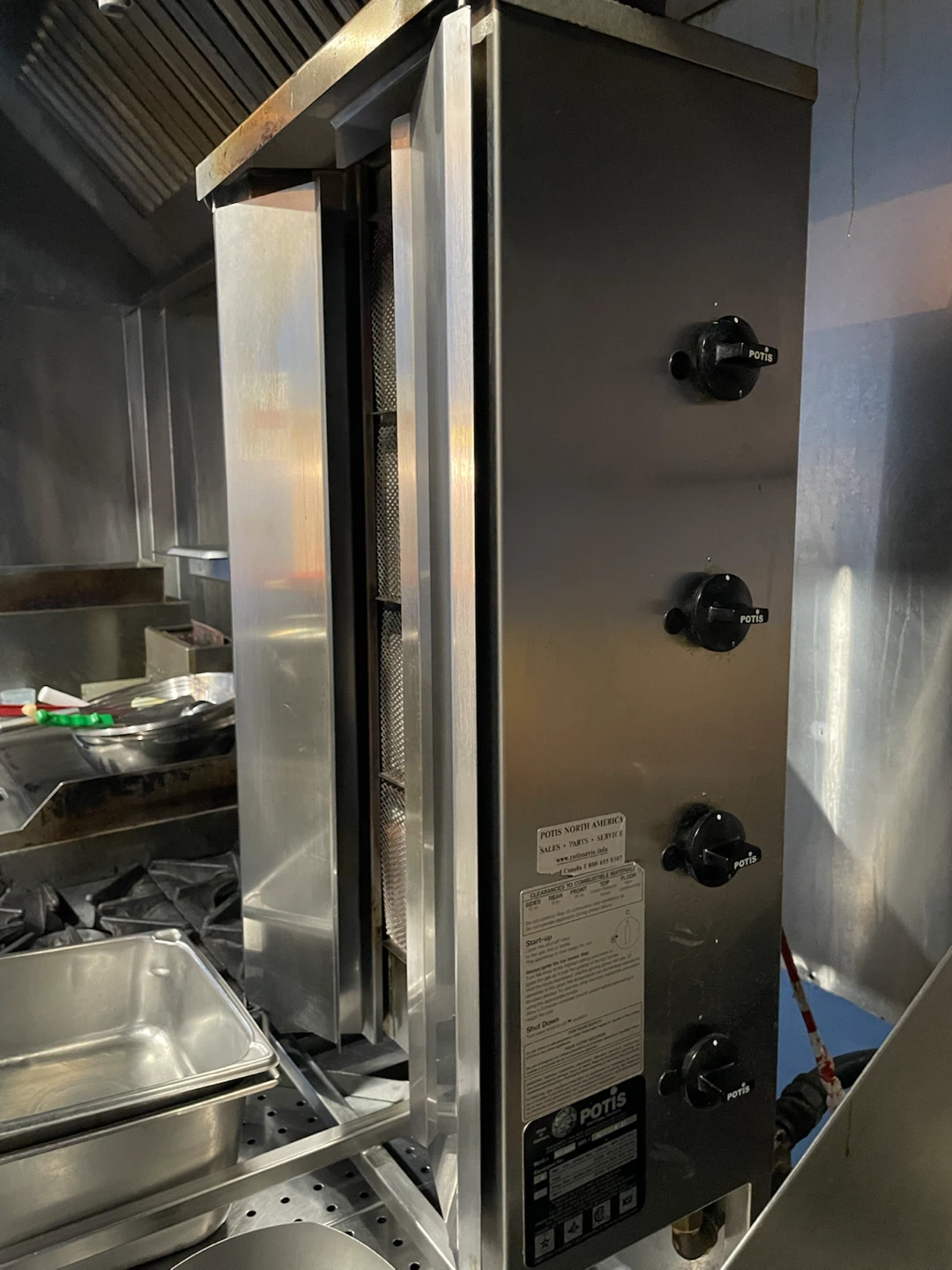 Potis Rotisserie Shawarma Machine - photo 3