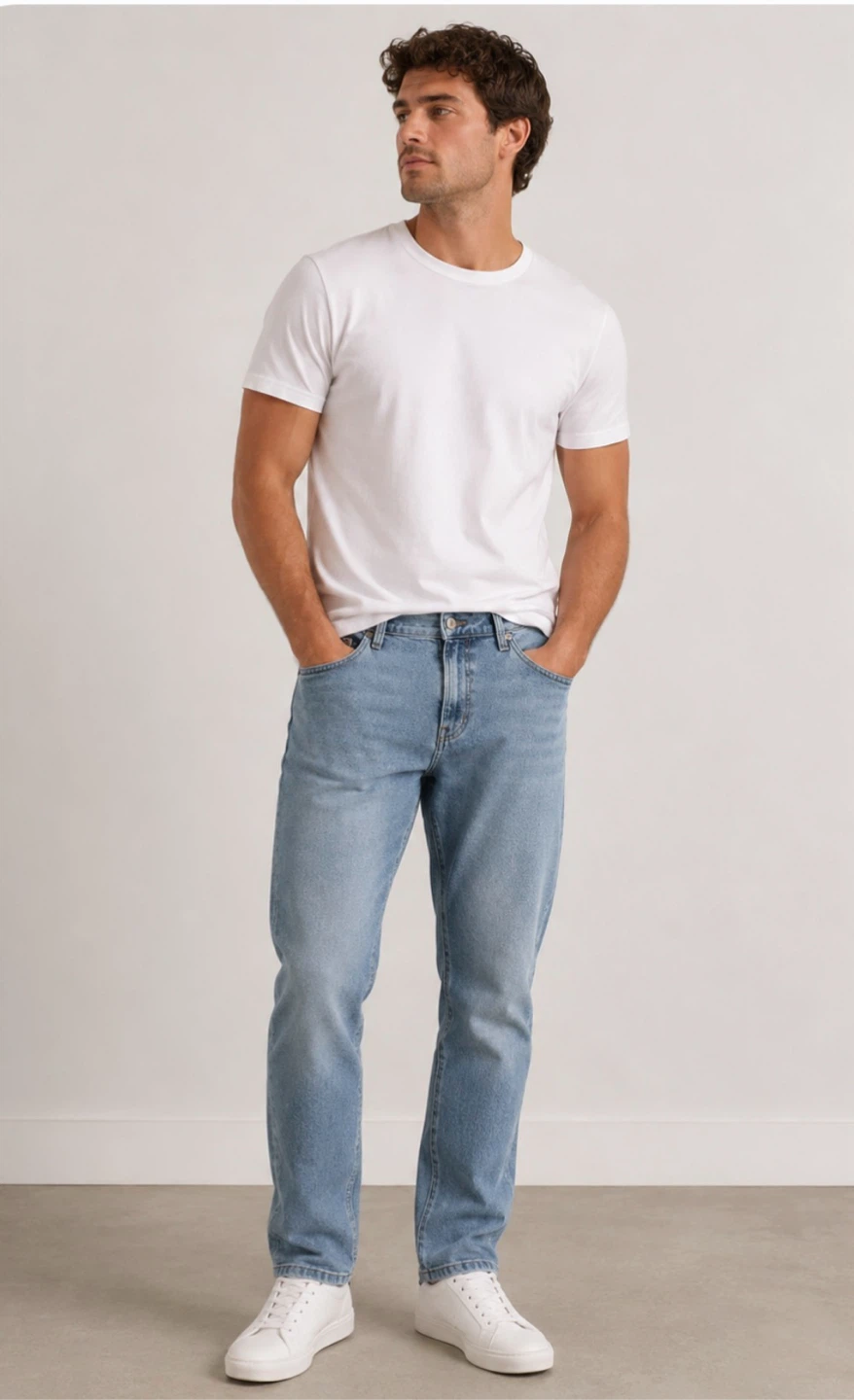 Lucky Brand Athletic Straight Jeans 34x32