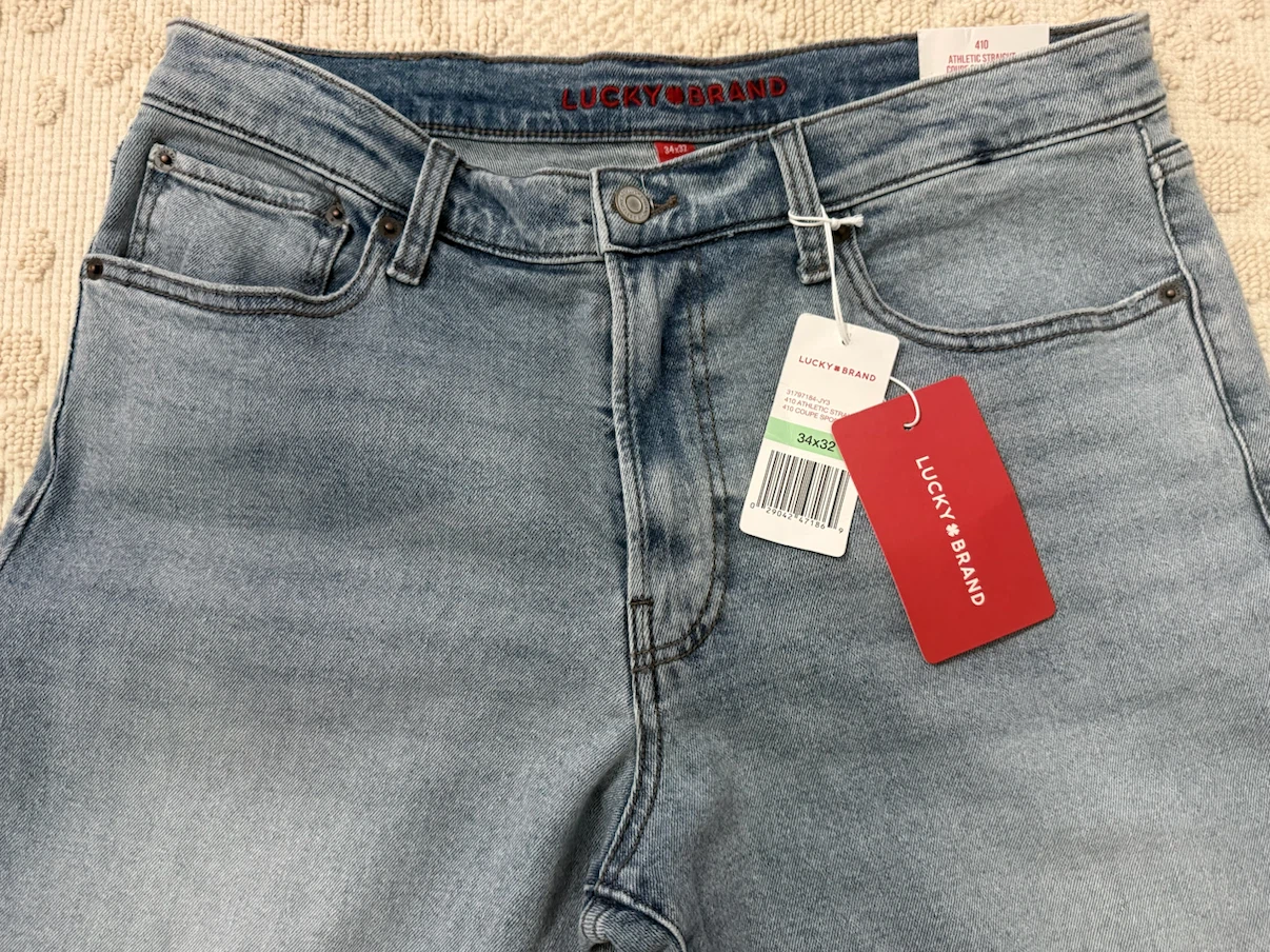 Lucky Brand Athletic Straight Jeans 34x32 - photo 3