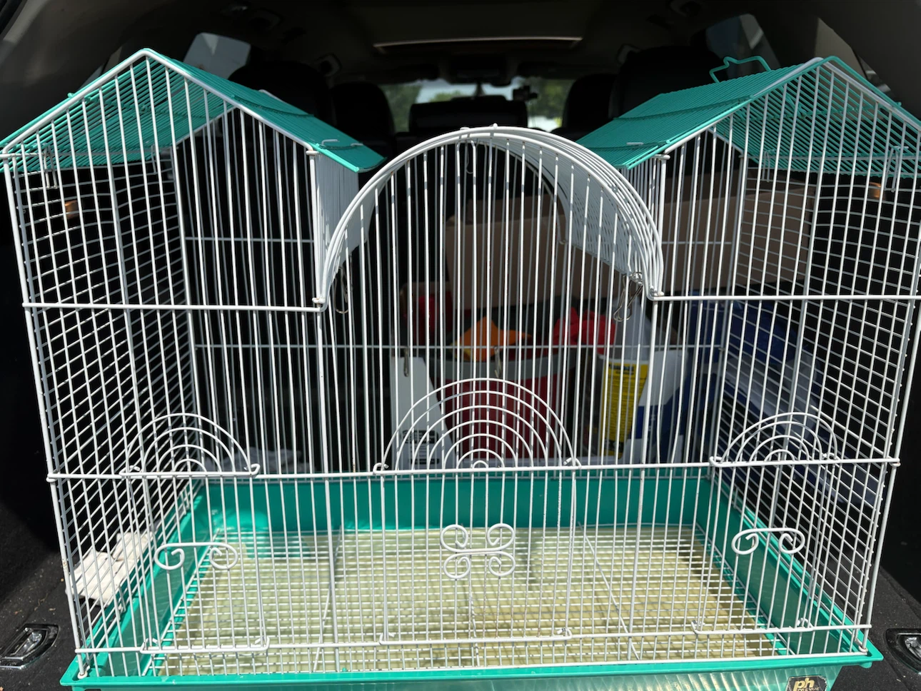 Pet Bird Cage with bird house