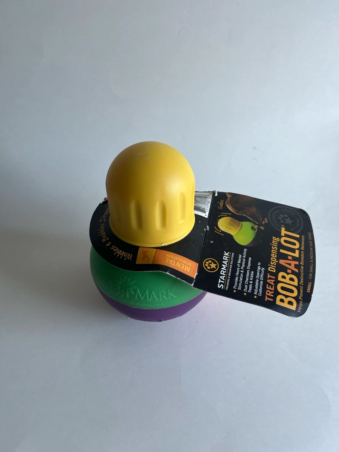 Starmark Bob-A-Lot Treat Dispensing Dog Toy