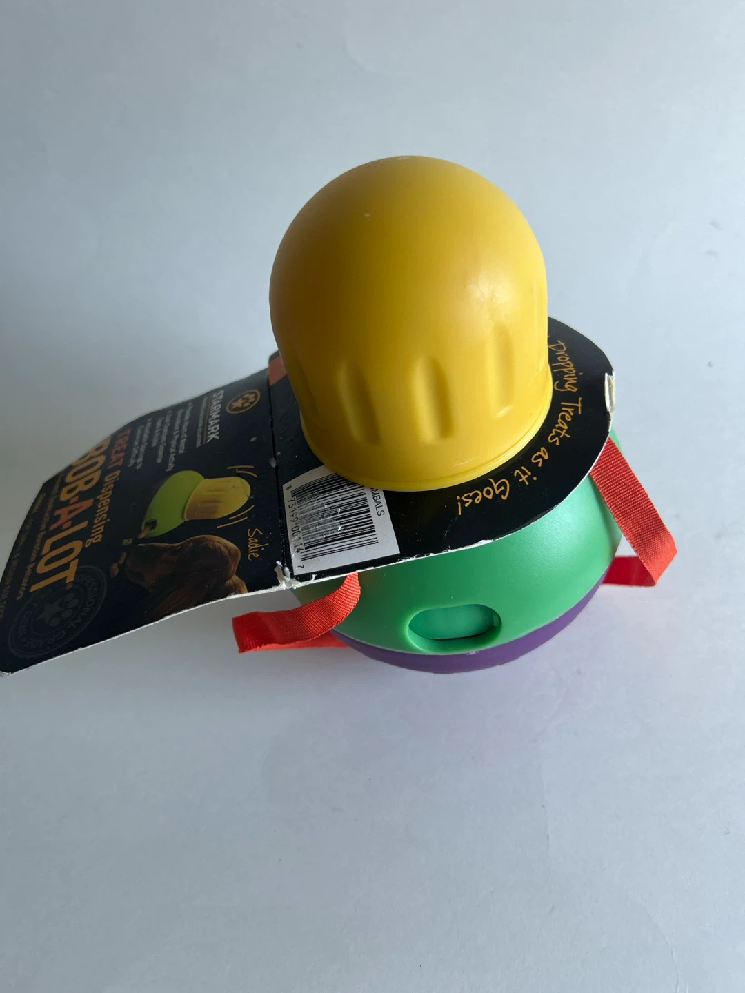 Starmark Bob-A-Lot Treat Dispensing Dog Toy - photo 3