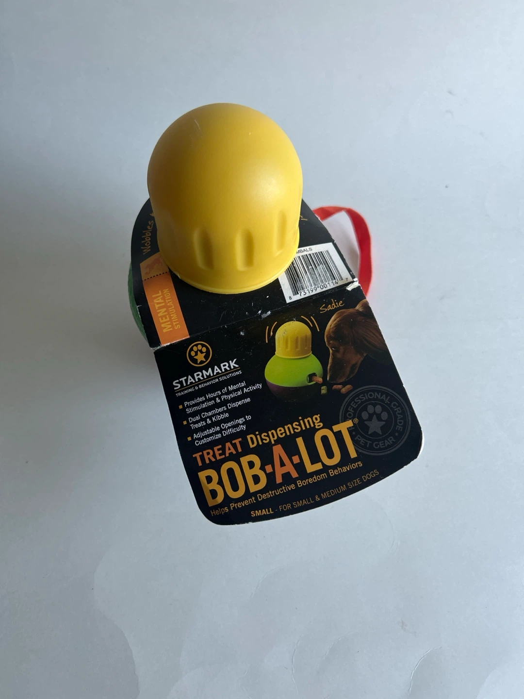Starmark Bob-A-Lot Treat Dispensing Dog Toy - photo 5