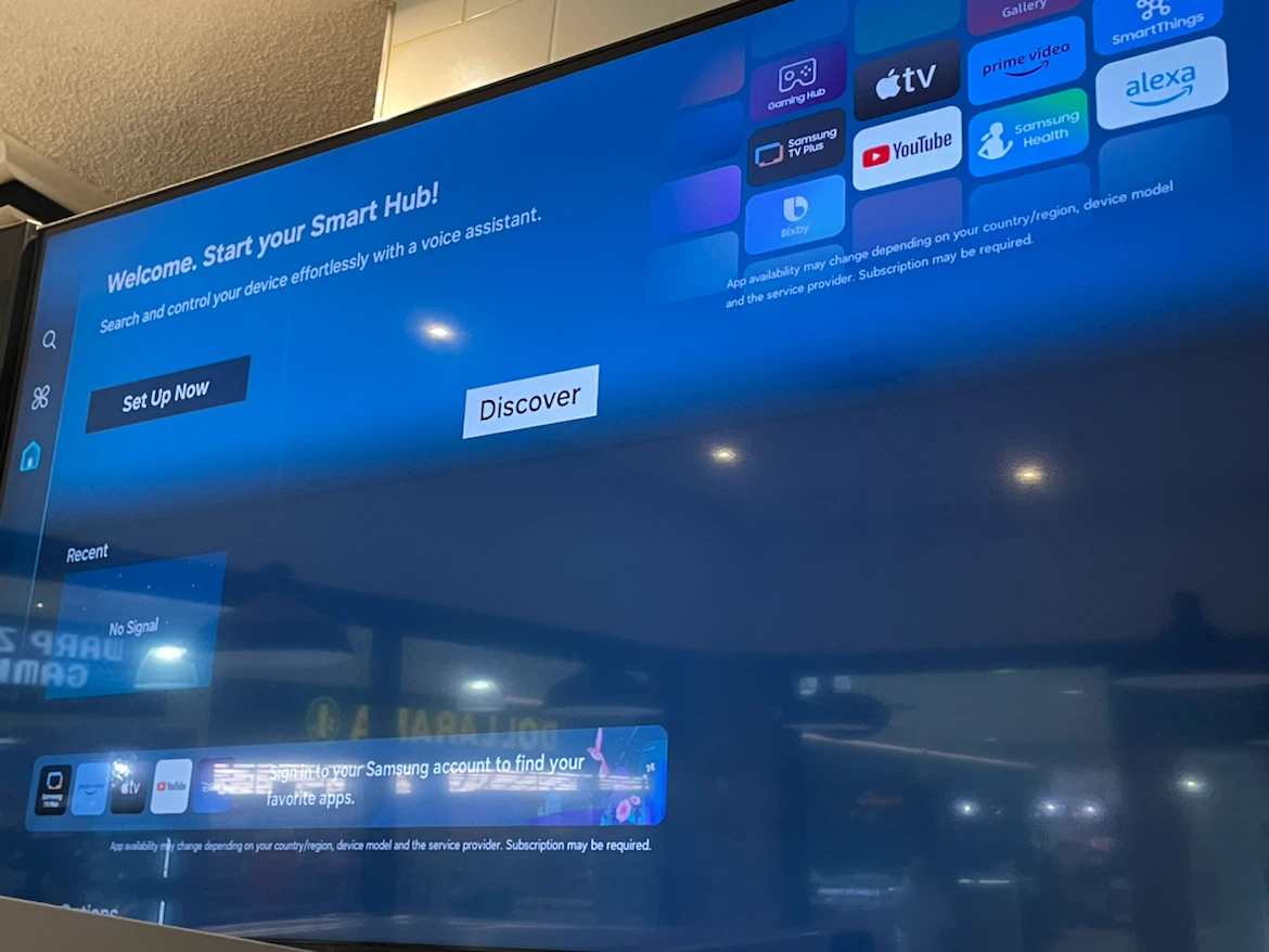 Samsung Smart Hub TV 43”