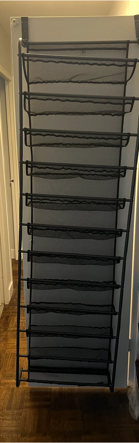Over-the-Door 12-Pocket Shoe Organizer