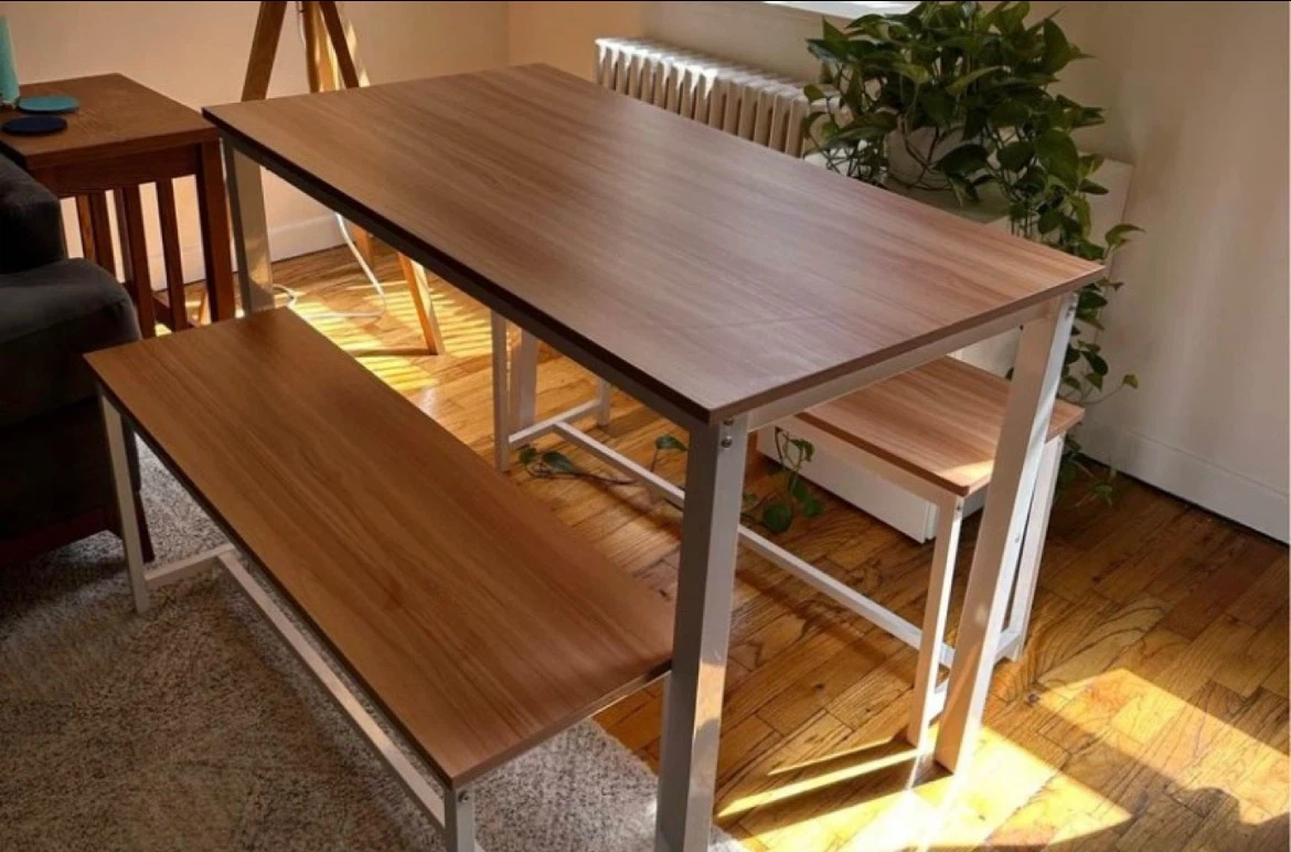 Table and Bench Set