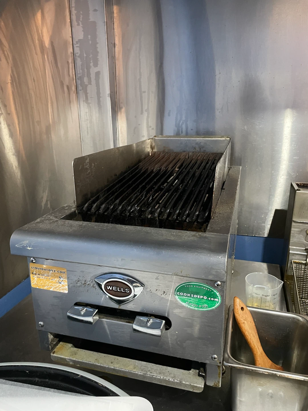 Wells Commercial Gas Griddle