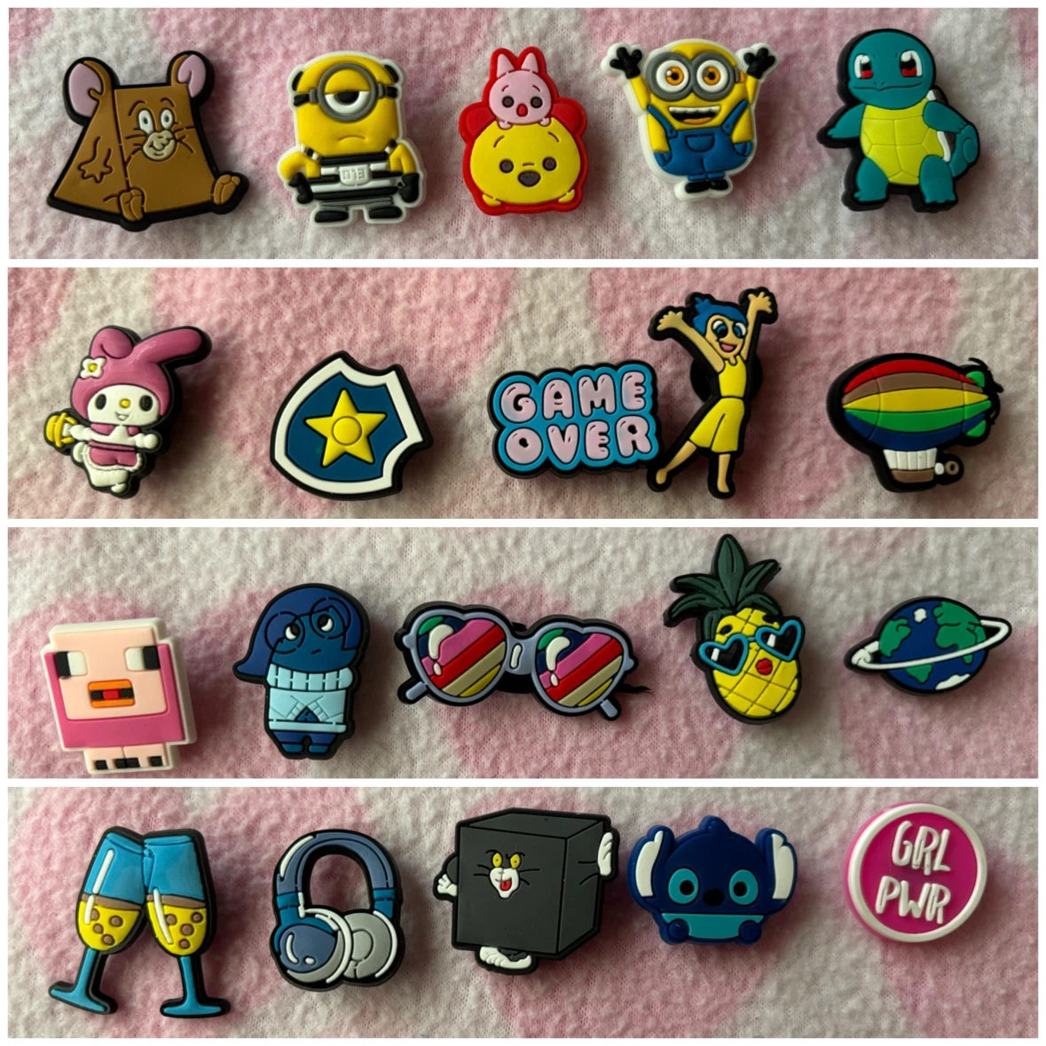 Assorted Jibbitz Shoe Charms