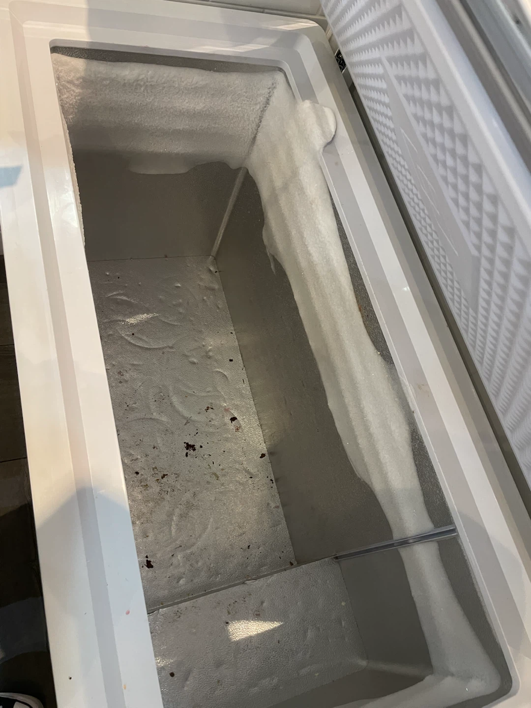 White Chest Freezer