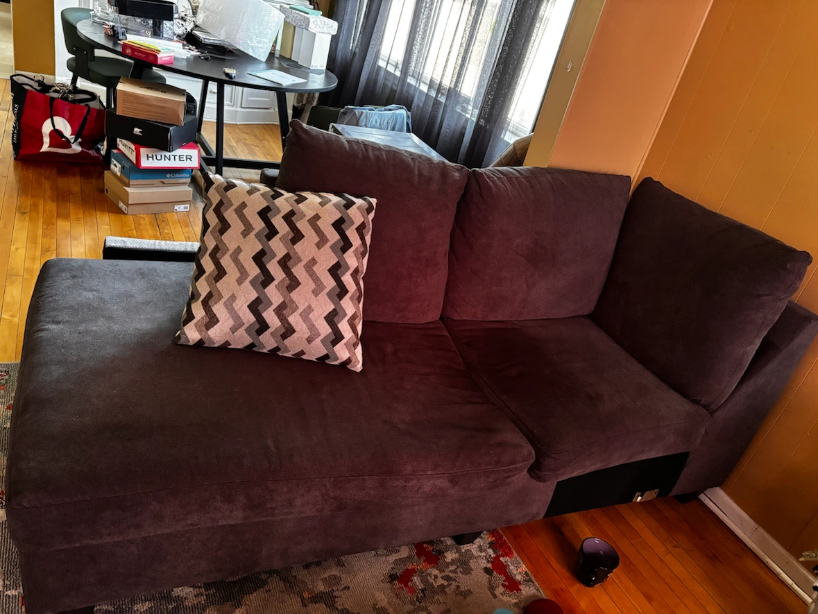 Dark Gray Sectional Sofa