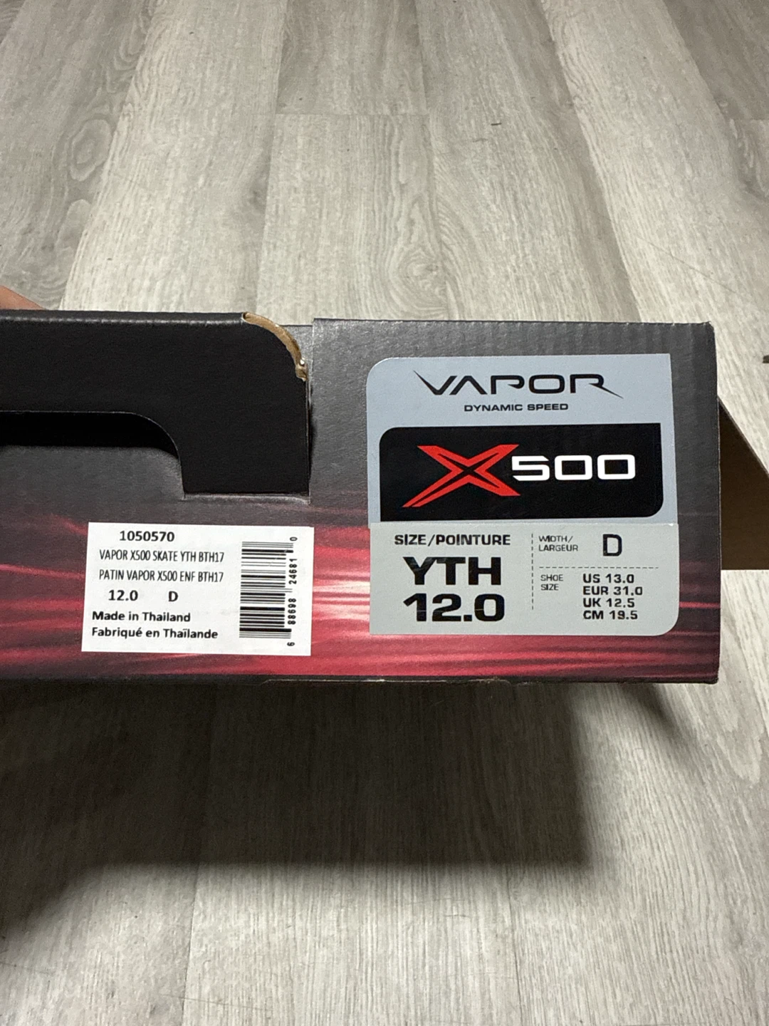 Bauer Vapor X500 YTH Ice Skates - photo 3