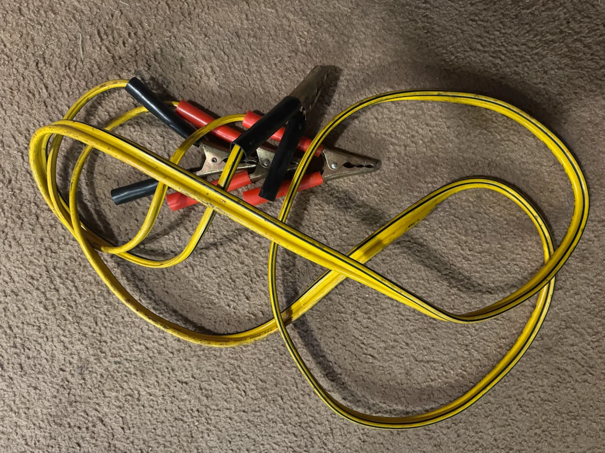 Jumper Cables - Approx 12 Feet