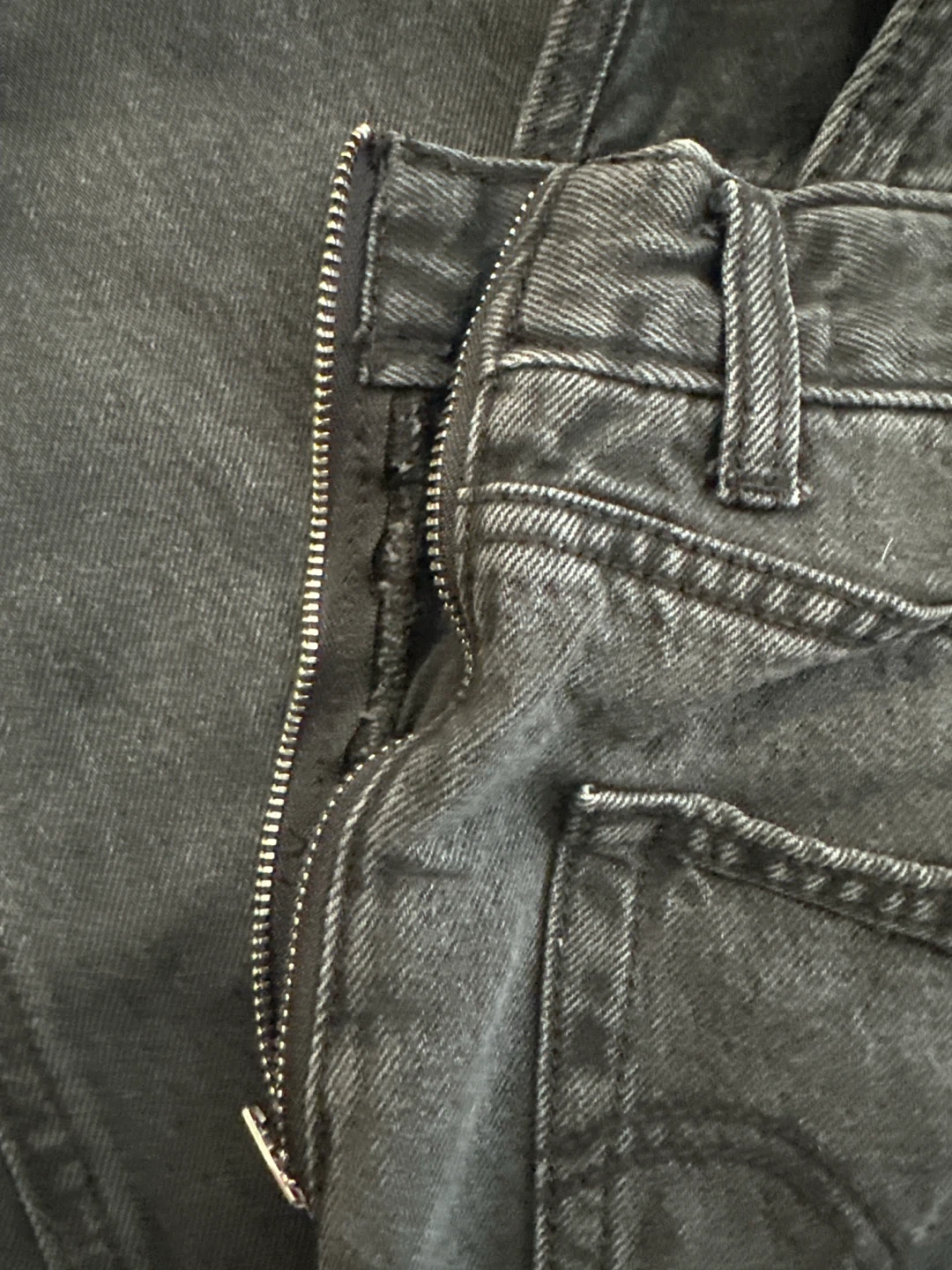 Dark Grey Levi Denim Overalls - photo 4