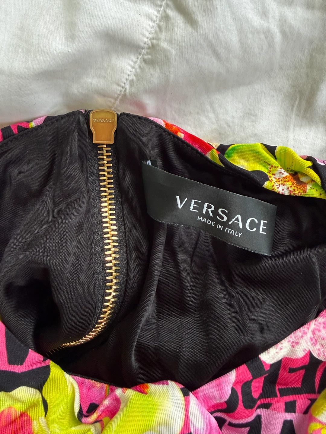 Versace Floral Print Sleeveless Dress - photo 3