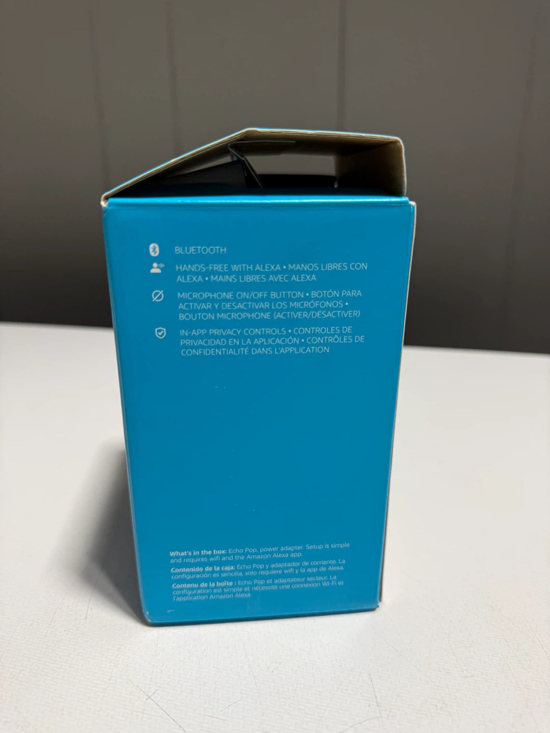 Amazon Echo Pop Smart Speaker (Alexa) – Open Box, Never Used - photo 4