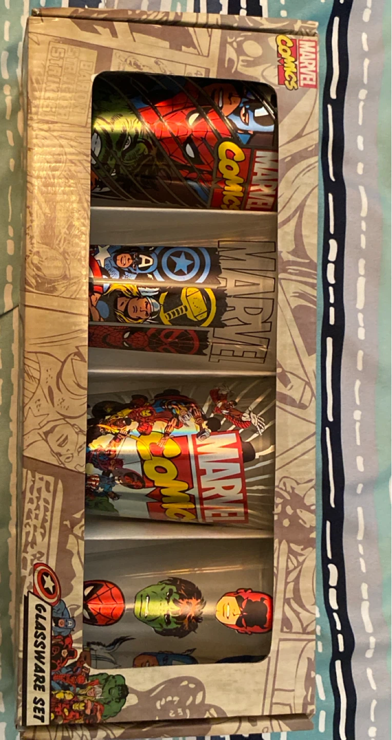 Marvel Comics Glassware Set
